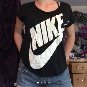Nike print graphic workout t shirt